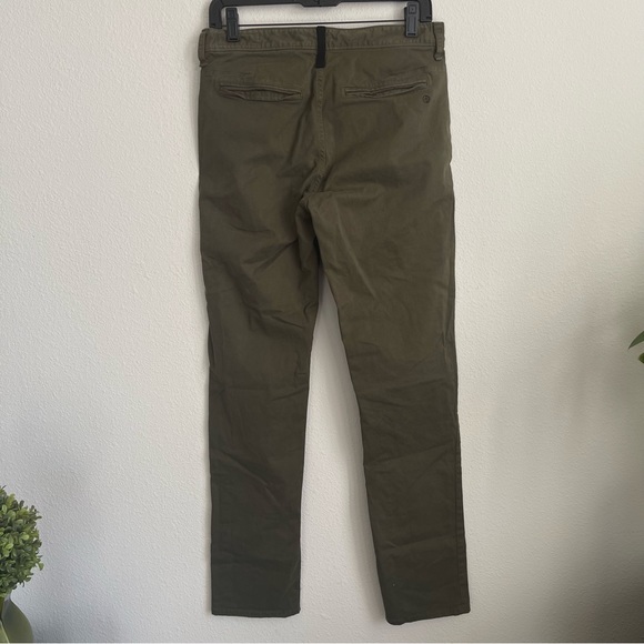 Rag & Bone Fit 2 Slim-Fit Garment-Dyed Stretch-Cotton Twill Chinos Pants - Picture 6 of 9